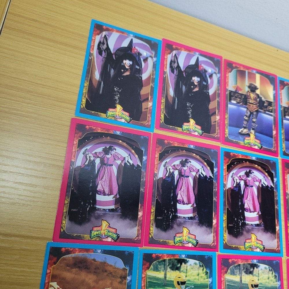 1994 Mighty Morphin Power Rangers Series 2 Trading Card Lot of 45 Bundle Common - Picture 6 of 12